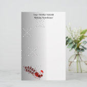 飛んでいるな猿サンタ 便箋 (スタンド正面)