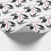 飛んでいるな猿! オズの魔法使いのクラシックの本 ラッピングペーパー (角)