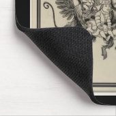 飛んでいるな猿 マウスパッド (コーナー)