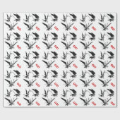 飛んでいるな猿! 錫の人のオズの魔法使いの包装紙 ラッピングペーパー (フラット)