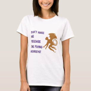 飛んでいるな猿 Tシャツ