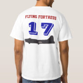 飛んでいるな要塞17 Tシャツ (裏面)