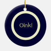 飛んでいるな豚のよう セラミックオーナメント (裏面)