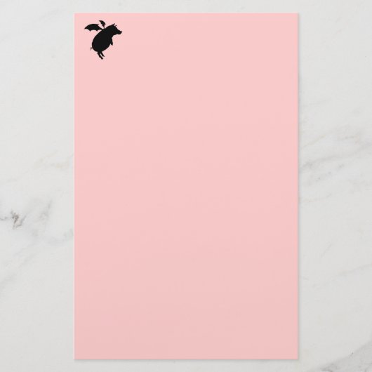 飛んでいるな豚のよう 便箋 (正面)