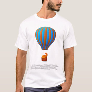 飛んでいるな象 Tシャツ