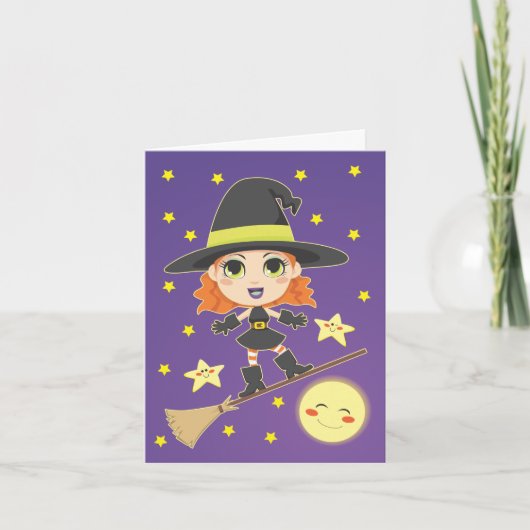 飛んでいるな魔法使い カード (正面)