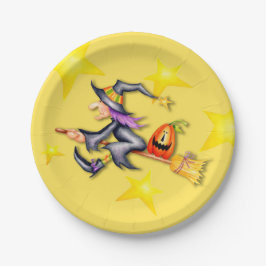 飛んでいるな魔法使い ペーパープレート