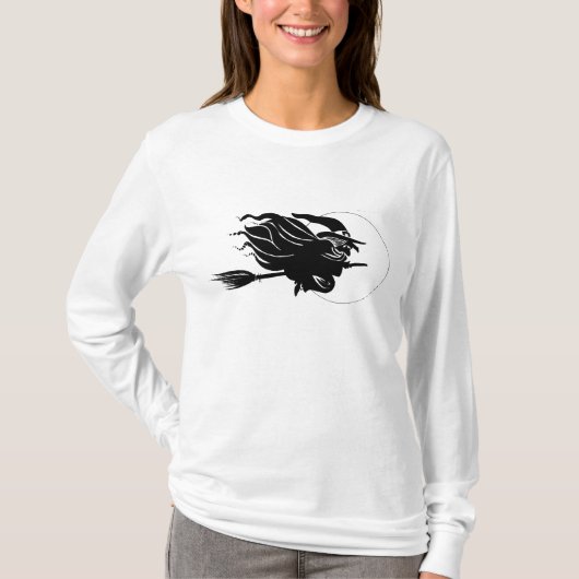 飛んでいるな魔法使い Tシャツ (正面)