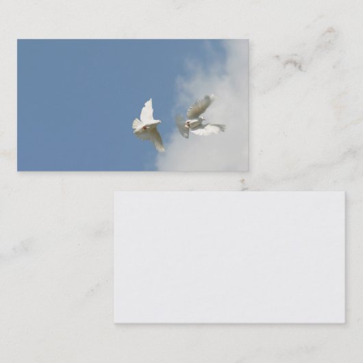 飛んでいるな鳩 名刺 (正面/裏面)