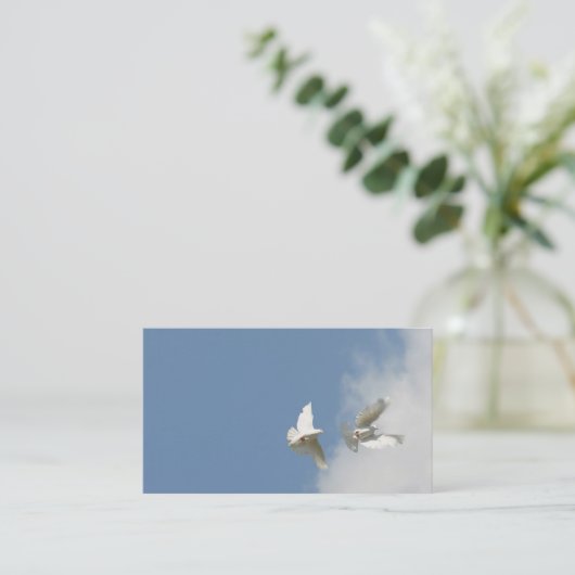 飛んでいるな鳩 名刺 (スタンド正面)