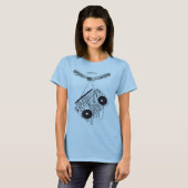 飛んでいるなboombox tシャツ (正面フル)