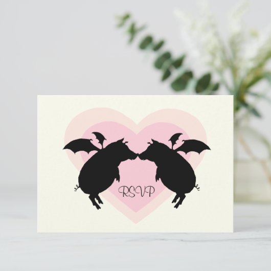 飛んでいるなpiggies 出欠カード (スタンド正面)