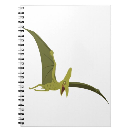 飛んでいるなPterodactyl ノートブック (正面)
