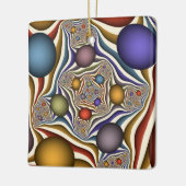 飛んでいるアップカラフルモダン抽象芸術 セラミックオーナメント (左)