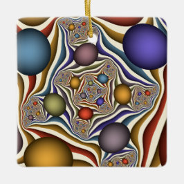 飛んでいるアップカラフルモダン抽象芸術 セラミックオーナメント