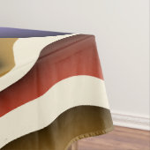 飛んでいるアップカラフルモダン抽象芸術 テーブルクロス (インサイチュ)