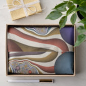 飛んでいるアップカラフルモダン抽象芸術 薄葉紙 (ギフト)