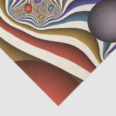 飛んでいるアップカラフルモダン抽象芸術 薄葉紙 (詳細)