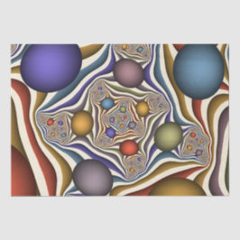 飛んでいるアップカラフルモダン抽象芸術 薄葉紙