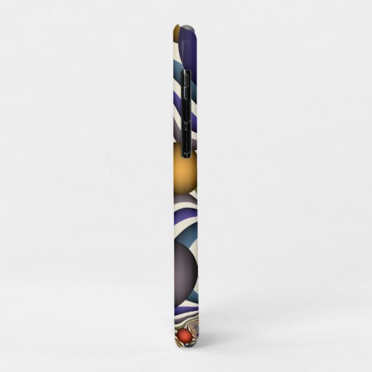 飛んでいるアップカラフルモダン抽象芸術 Case-Mate iPhoneケース (裏面/左)