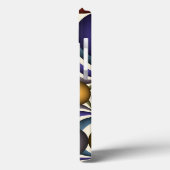 飛んでいるアップカラフルモダン抽象芸術 Case-Mate iPhoneケース (裏面 / 左)
