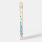 飛んでいるイルカの手紙イラストレーション Case-Mate iPhoneケース (裏面 / 左)