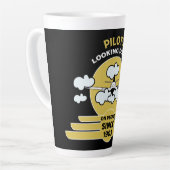 飛んでいるインストラクター |学飛んでいる校 |大学院生 | Pro カフェラテマグ (左アングル)