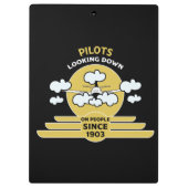 飛んでいるインストラクター |学飛んでいる校 |大学院生 | Pro クリップボード (裏面)