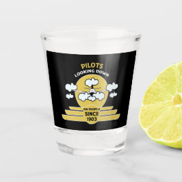 飛んでいるインストラクター |学飛んでいる校 |大学院生 | Pro ショットグラス