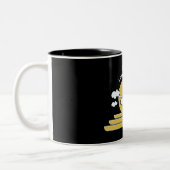 飛んでいるインストラクター |学飛んでいる校 |大学院生 | Pro ツートーンマグカップ (左)