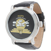 飛んでいるインストラクター |学飛んでいる校 |大学院生 | Pro 腕時計 (アングル)
