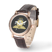 飛んでいるインストラクター |学飛んでいる校 |大学院生 | Pro 腕時計 (傾斜)