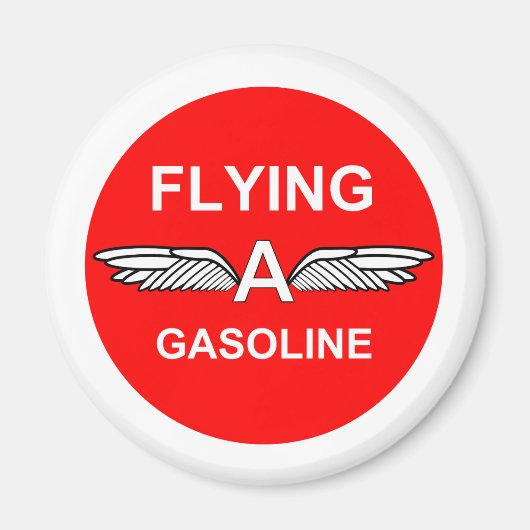 飛んでいるガソリン マグネット (正面)