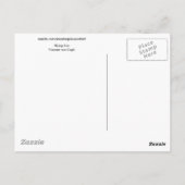 飛んでいるキツネバンゴッホファインアート絵画ズ ポストカード (裏面)