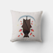 飛んでいるキツネ装飾用クッション クッション (正面)