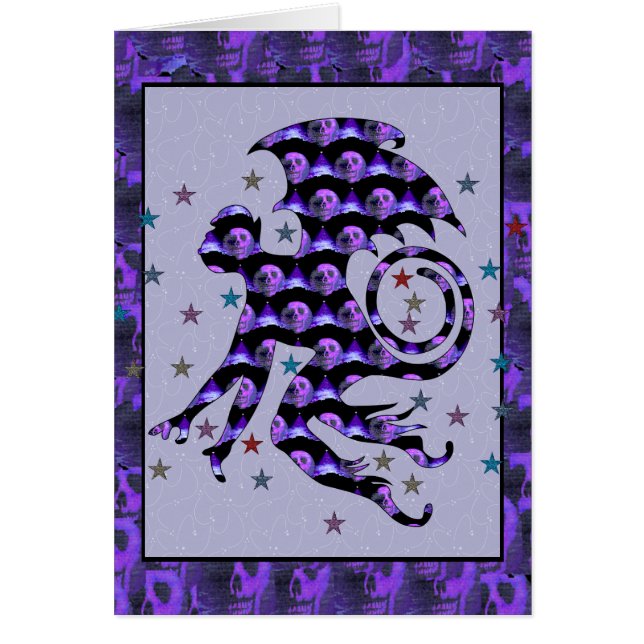 飛んでいるスカル (正面)