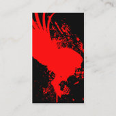 飛んでいるスカル 名刺 (正面)