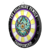 飛んでいるダックス素朴ウォールデコ ダーツボード (正面右)