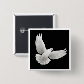 飛んでいるドーヴ端子 缶バッジ (正面&裏面)