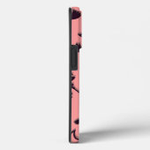 飛んでいるハロウィーンの夜3Dで半月の間の魔女 Case-Mate iPhoneケース (裏面 / 右)