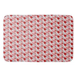 飛んでいるハートを分離 バスマット