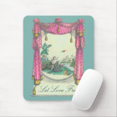 飛んでいるハート～マウスパッド マウスパッド (マウス)