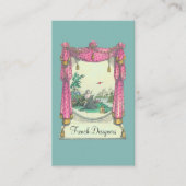 飛んでいるハート – 名刺 (正面)