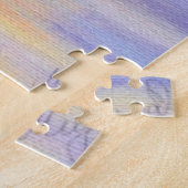 飛んでいるバーズオンシーサンセットパズル絵画- ジグソーパズル (側面)