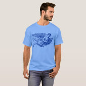 飛んでいるミュージカル Tシャツ (正面フル)