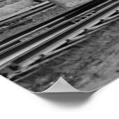 飛んでいるヤンキーアットポートランドMEユニオン駅1937 ポスター (角)