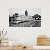 飛んでいるヤンキーアットポートランドMEユニオン駅1937 ポスター (キッチン)