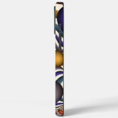 飛んでいる上へカラフルモダン、抽象芸術フラクタル Case-Mate iPhoneケース (裏面 / 左)