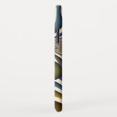 飛んでいる上へカラフルモダン、抽象芸術フラクタル Case-Mate iPhoneケース (裏面/右)