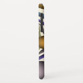 飛んでいる上へカラフルモダン、抽象芸術フラクタル Case-Mate iPhoneケース (裏面/左)